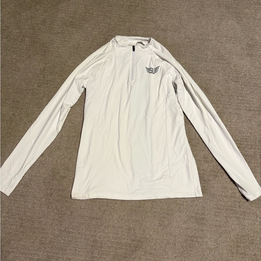 White Size Up Men’s Long Sleeve